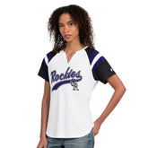 Colorado Rockies Starter Women's Game On Notch Neck T-Shirt - MLB