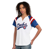 Chicago Cubs Starter Women's Game On Notch Neck T-Shirt - MLB