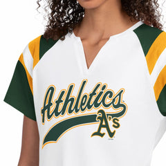 Athletics Starter Women's Game On Notch Neck T-Shirt - MLB