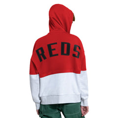 Cincinnati Reds Starter Women's Wishbone Full-Zip Hoodie - MLB