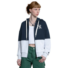 New York Yankees Starter Women's Wishbone Full-Zip Hoodie - MLB