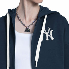 New York Yankees Starter Women's Wishbone Full-Zip Hoodie - MLB