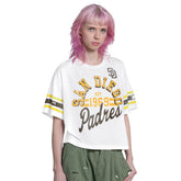 San Diego Padres Starter Women's Cropped Hurry Up Offense T-Shirt - MLB
