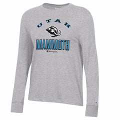 Utah Mammoth Champion Women's Core Long Sleeve T-Shirt - Gray - NHL