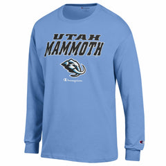 Utah Mammoth Champion Jersey Long Sleeve T-Shirt - Blue - NHL