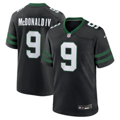 Will McDonald IV New York Jets Alternate Game Jersey Legacy Black | Nike for Sale