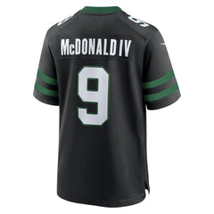 Will McDonald IV New York Jets Alternate Game Jersey Legacy Black | Nike for Sale
