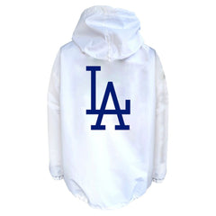 Los Angeles Dodgers Mitchell & Ness Big & Tall Full-Snap Hooded Jacket - MLB