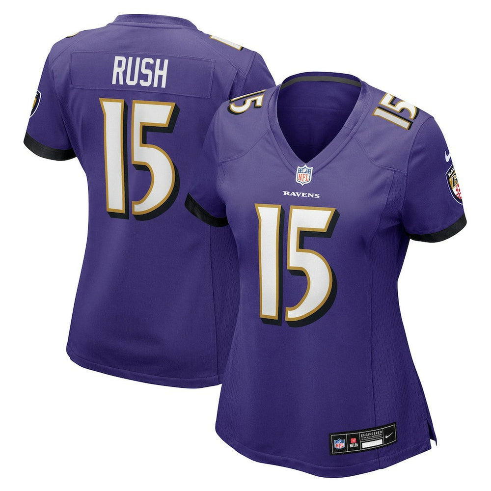 Cooper Rush Baltimore Ravens Women's Team Game Jersey Purple | Nike for Sale