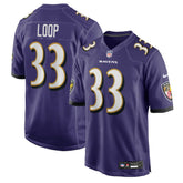 Tyler Loop Baltimore Ravens Team Game Jersey Purple | Nike for Sale