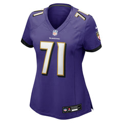 Carson Vinson Baltimore Ravens Women's Team Game Jersey Purple | Nike for Sale