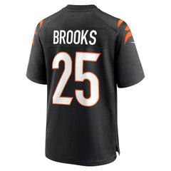 Tahj Brooks Cincinnati Bengals Team Game Jersey Black | Nike for Sale