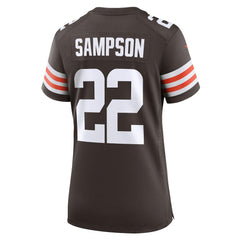 Dylan Sampson Cleveland Browns Women's Team Game Jersey Brown | Nike for Sale