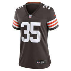 Raheim Sanders Cleveland Browns Women's Team Game Jersey Brown | Nike for Sale