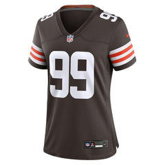 Cameron Thomas Cleveland Browns Women's Team Game Jersey Brown | Nike for Sale