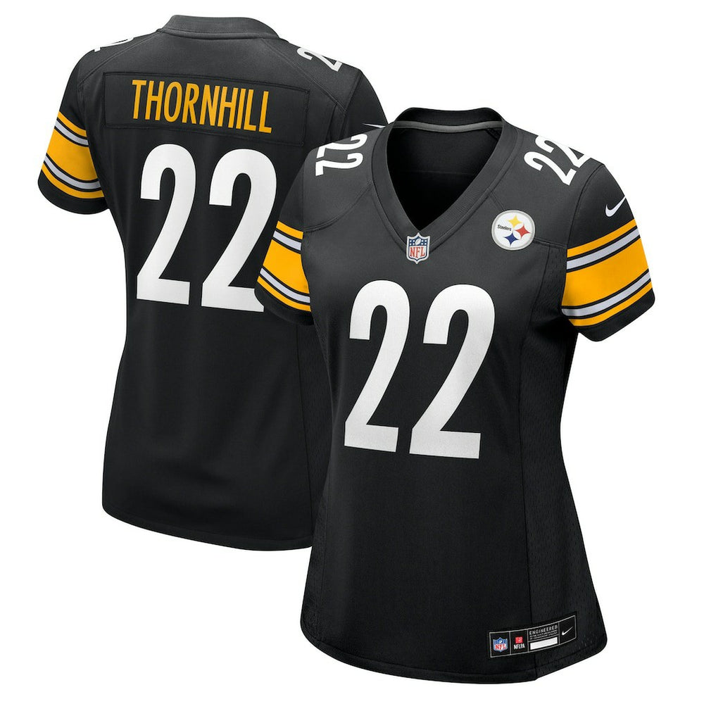 Juan Thornhill Pittsburgh Steelers Women's Team Game Jersey Black | Nike for Sale