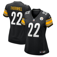 Juan Thornhill Pittsburgh Steelers Women's Team Game Jersey Black | Nike for Sale