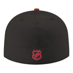 Ottawa Senators New Era Core Logo Two-Tone 59FIFTY Fitted Hat - Black - NHL