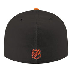 Philadelphia Flyers New Era Core Logo Two-Tone 59FIFTY Fitted Hat - Black - NHL