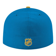 St. Louis Blues New Era Core Logo Two-Tone 59FIFTY Fitted Hat - Blue - NHL