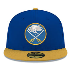 Buffalo Sabres New Era Core Logo Two-Tone 59FIFTY Fitted Hat - Royal - NHL