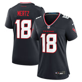 Graham Mertz Houston Texans Women's Team Game Jersey Navy | Nike for Sale