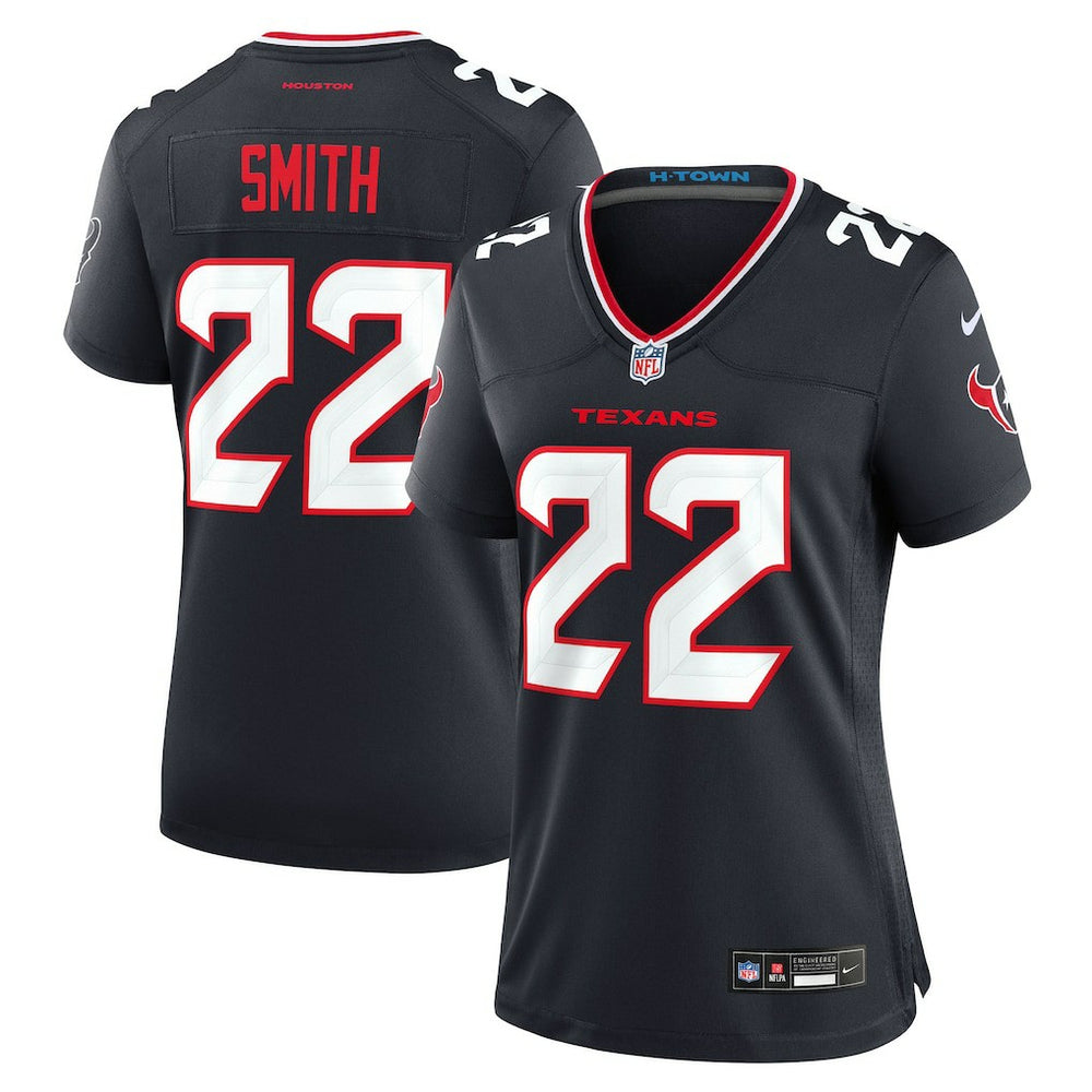 Jaylin Smith Houston Texans Women's Team Game Jersey Navy | Nike for Sale