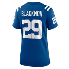 Mekhi Blackmon Indianapolis Colts Women's Team Game Jersey Royal | Nike for Sale