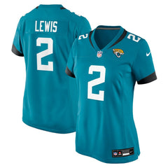 Jourdan Lewis Jacksonville Jaguars Women's Team Game Jersey Teal | Nike for Sale