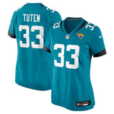 Bhayshul Tuten Jacksonville Jaguars Women's Team Game Jersey Teal | Nike for Sale