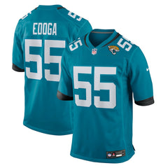 Chuma Edoga Jacksonville Jaguars Team Game Jersey Teal | Nike for Sale