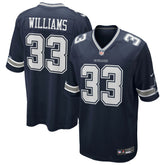 Javonte Williams Dallas Cowboys Team Game Jersey Navy | Nike for Sale