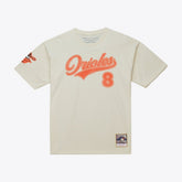 Cal Ripken Jr. Baltimore Orioles Mitchell & Ness Cooperstown Collection Throwback Name & Number T-Shirt - MLB