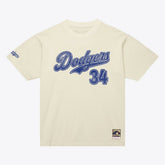 Fernando Valenzuela Los Angeles Dodgers Mitchell & Ness Cooperstown Collection Throwback Name & Number T-Shirt - MLB
