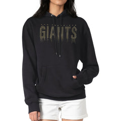 San Francisco Giants G-III 4Her by Carl Banks Women's Metallic Drop Fleece Hoodie - MLB