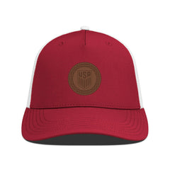 USMNT Levelwear Signal Periscope Adjustable Trucker Hat Red/White - FIFA World CUP