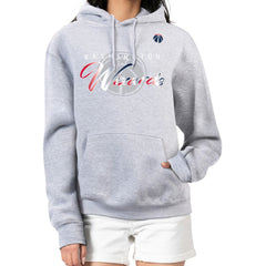 Washington Wizards G-III 4Her by Carl Banks Women's Shadow Logo Tri-Blend Fleece Hoodie Gray - NBA