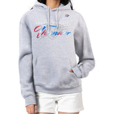 Oklahoma City Thunder G-III 4Her by Carl Banks Women's Shadow Logo Tri-Blend Fleece Hoodie Gray - NBA