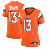 Pat Bryant Denver Broncos Women's Team Game Jersey Orange | Nike for Sale