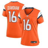 Jeremy Crawshaw Denver Broncos Women's Team Game Jersey Orange | Nike for Sale