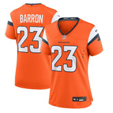 Jahdae Barron Denver Broncos Women's Team Game Jersey Orange | Nike for Sale