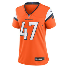 Karene Reid Denver Broncos Women's Team Game Jersey Orange | Nike for Sale