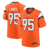 Sai'vion Jones Denver Broncos Team Game Jersey Orange | Nike for Sale