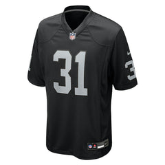 Raheem Mostert Las Vegas Raiders Team Game Jersey Black | Nike for Sale
