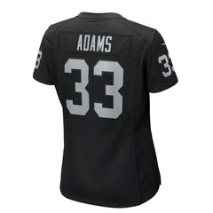 Jamal Adams Las Vegas Raiders Women's Team Game Jersey Black | Nike for Sale