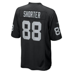 Justin Shorter Las Vegas Raiders Team Game Jersey Black | Nike for Sale