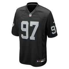 Tonka Hemingway Las Vegas Raiders Team Game Jersey Black | Nike for Sale