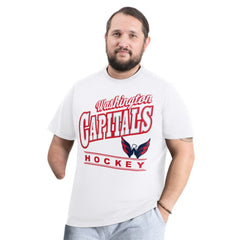 Washington Capitals G-III Sports by Carl Banks Adaptive Headliner T-Shirt - White - NHL