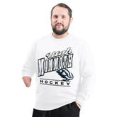 Utah Mammoth G-III Sports by Carl Banks Adaptive Headliner Fleece Sweatshirt - White - NHL