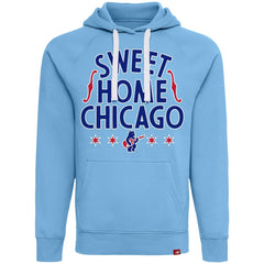 Chicago Cubs Sportiqe Unisex Sweet Home Chicago Olsen Tri-Blend Fleece Hoodie - MLB